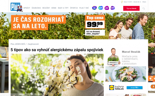 vividrin v tlači